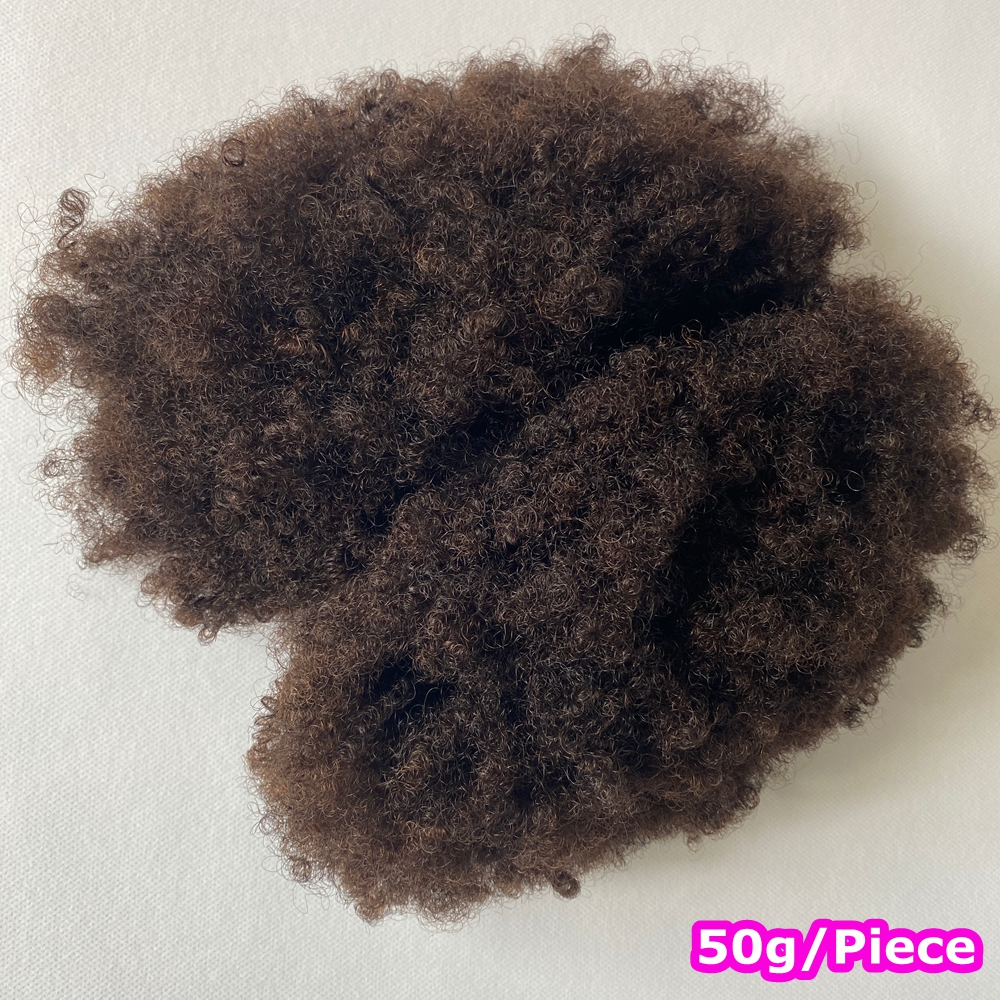 モンゴル生毛ふわふわアフロ変態カーリーバンドルヘアエクステンション人毛レミーヘアダブル描画女性のバンドルナチュラルヘア
