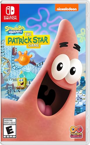 Nintendo Switch ゲーム - スポンジ・ボブ ：パトリック・スター・ゲーム - Nintendo Switch OL 用ゲーム物理カートリッジ
