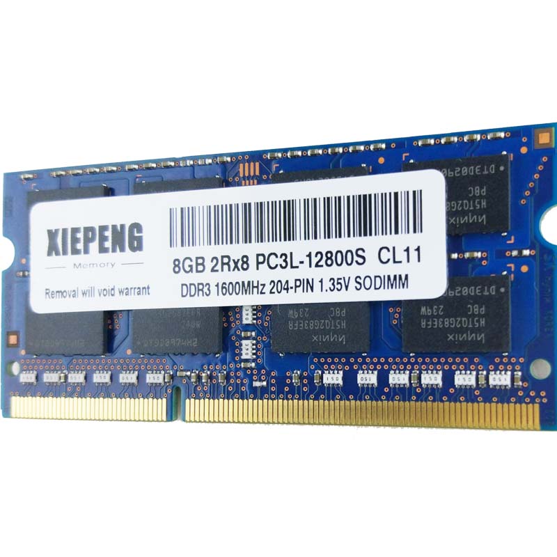 DELL Inspiron 15 (5535) 5542 5547 5548 5552 5557 5559 ノートパソコン用 8GB 2Rx8 PC3L-12800S メモリ 4GB DDR3L SODIMM 1600MHz ノートブック