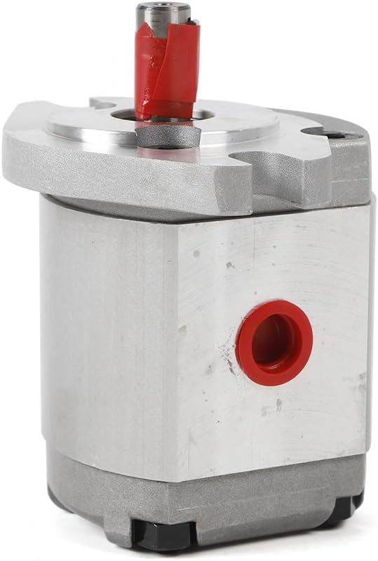 最新の油圧ギアポンプミニ高圧油圧ギアポンプフラットキーシャフト SAE 21MPa 6ml/r 3200rpm