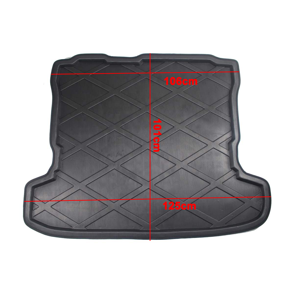 カーゴライナーリアトランクカバーカーペットキック三菱パジェロ V97 将軍 2007 2008 2009 2010-2018 ブーツトレイパッドマットマット床
