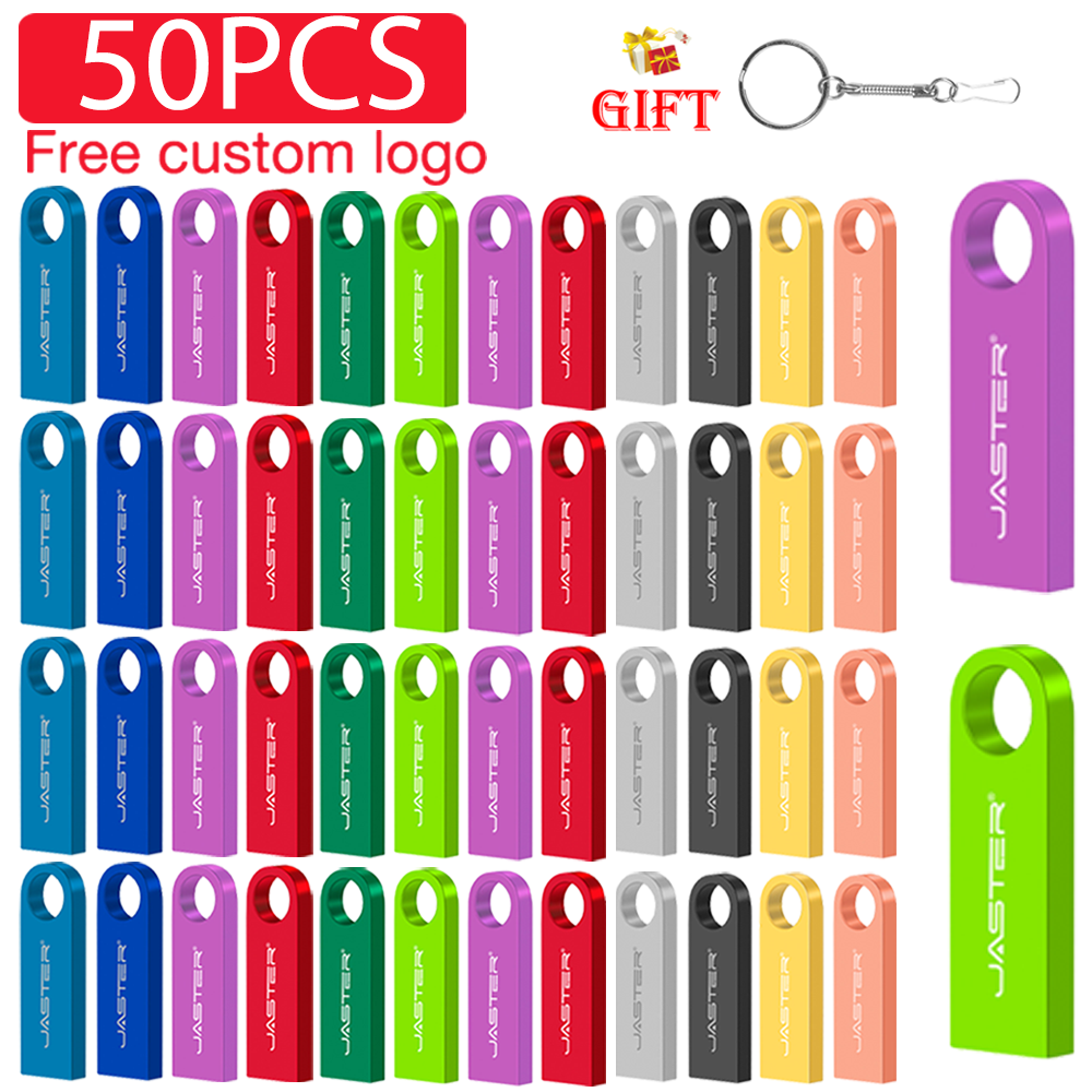 50 ピースロット USB フラッシュドライブ 128 ギガバイト卸売メモリスティック 64 ギガバイト 32 ギガバイト無料カスタムロゴペンドライブ 16 ギガバイトクリエイティブギフトペンドライブ 8 ギガバイト 4 ギガバイト
