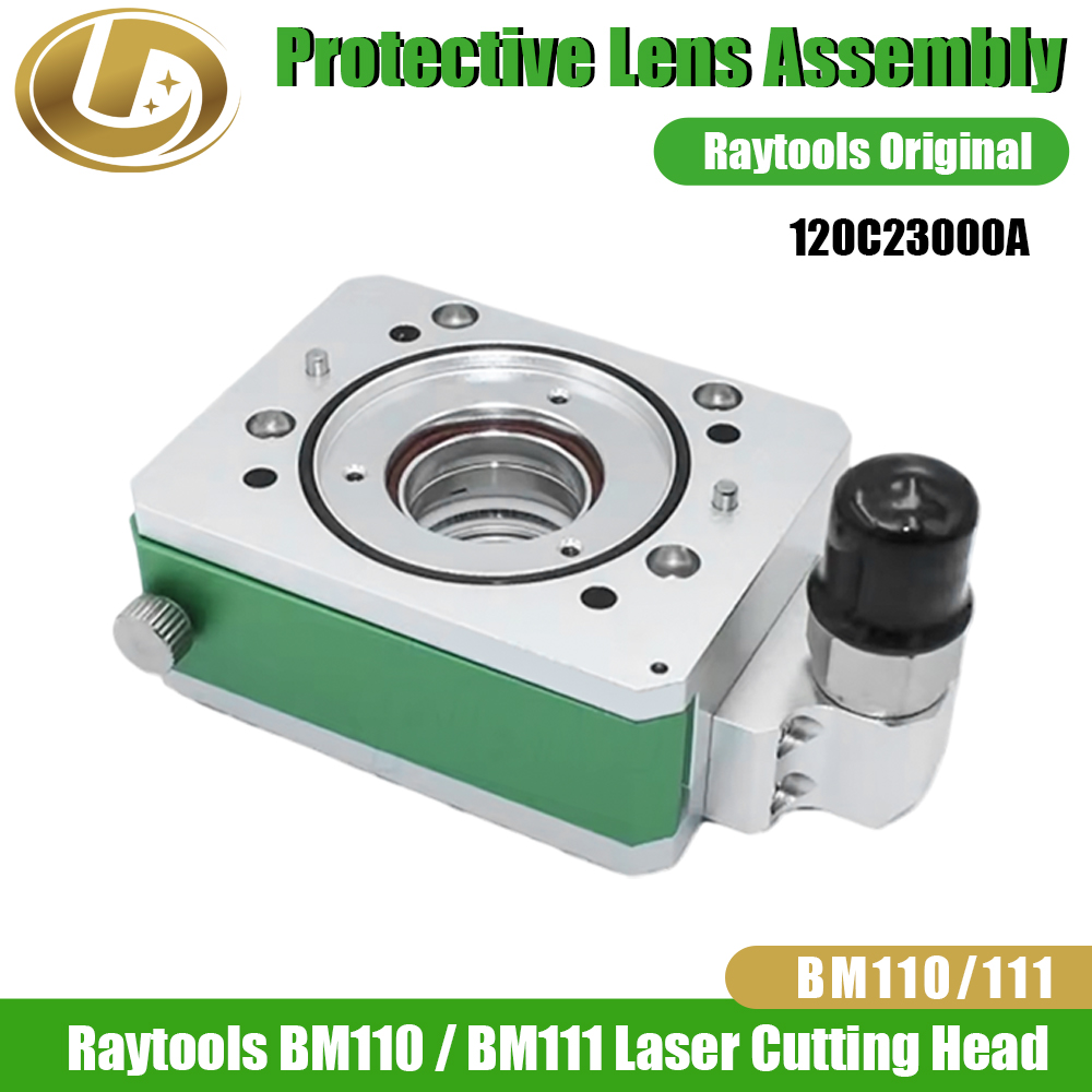 Raytools オリジナルレーザー保護窓アセンブリ 120C23000A Raytools BM110 BM111 レーザー切断ヘッド用レンズ引き出し