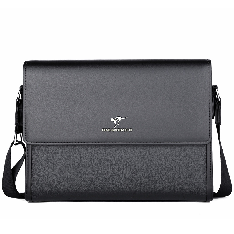 メンズ ブリーフケース PU レザー クロスボディ ショルダー バッグ ポータブル エグゼクティブ ビジネス オフィス Ipad スクエア サイド メッセンジャー ファッション バッグ