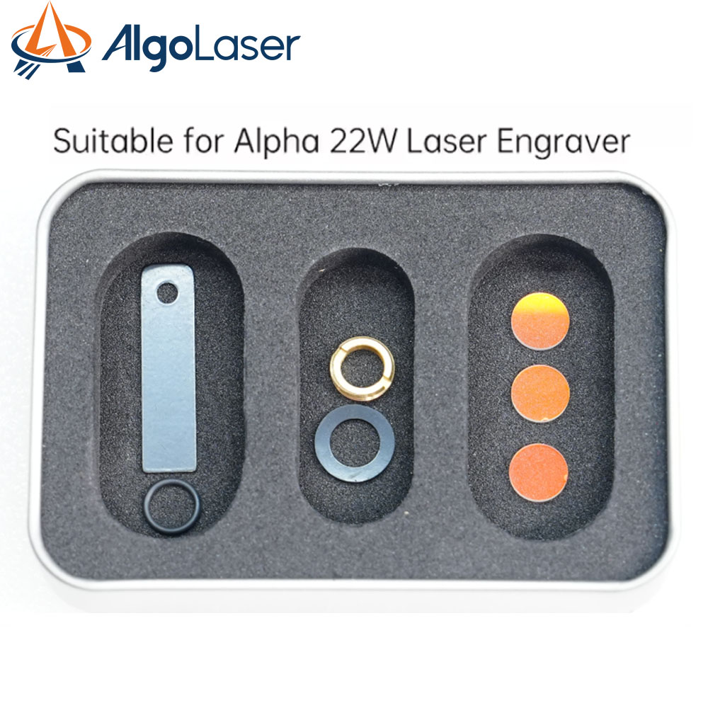 CO2 彫刻機用レーザーレンズ Algolaser ALML8 22W 8mm 交換用 Algolaser Alpha 22W レーザー彫刻機に最適