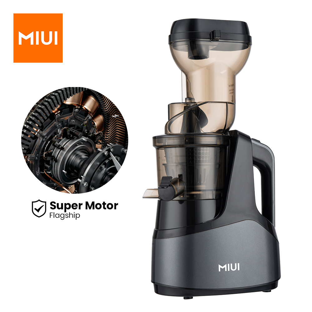 MIUI オリジナルジューサー商業ジュース抽出器スクリューコールドプレス電動スロージューサーマシンフラッグシップお手入れ簡単無料 3 フィルター