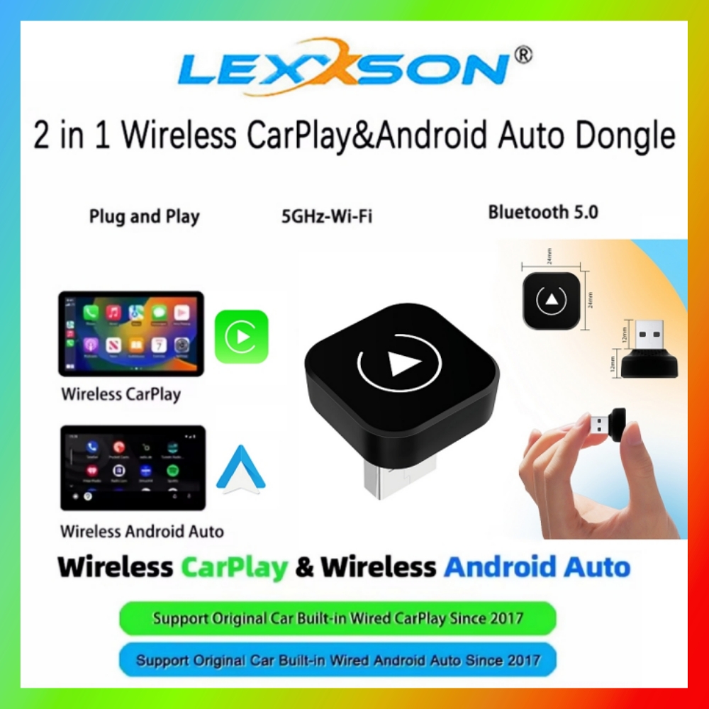 ワイヤレス Carplay アダプタ Android 自動ワイヤレススマートドングル 2in1 ため MG ZS EV ムーラン MG4 MG5 EHS マーベル R マクサス