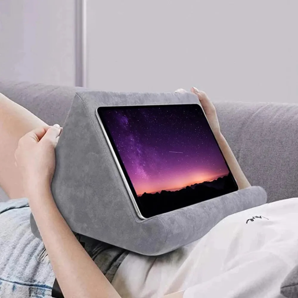 タブレットスタンド多機能スポンジ枕スタンド ipad サムスン Huawei 社タブ読書ホルダーサポートベッドマウントブラケットブック