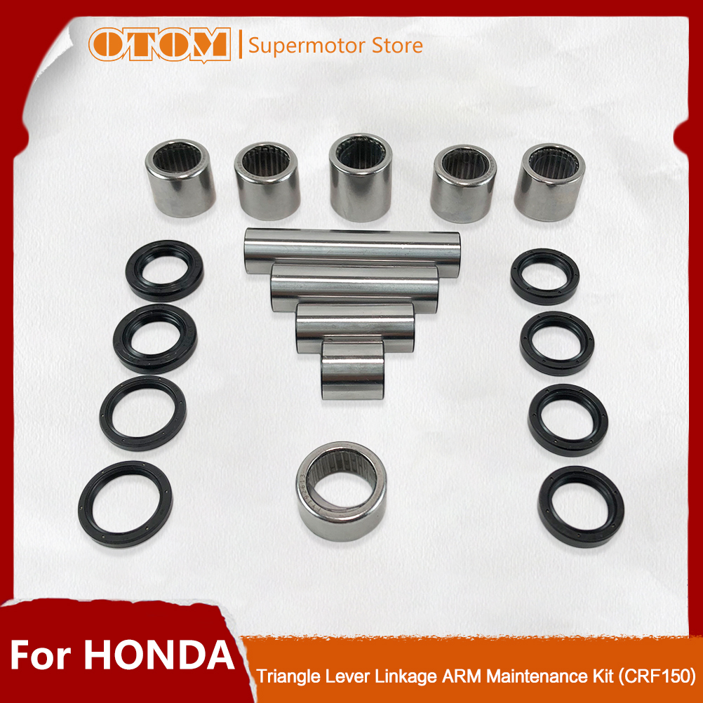 OTOM オートバイ三角レバーリンケージアームオイルシールベアリングブッシュリアショックサスペンションホンダ CRF150R CRF150RB 2022 部品