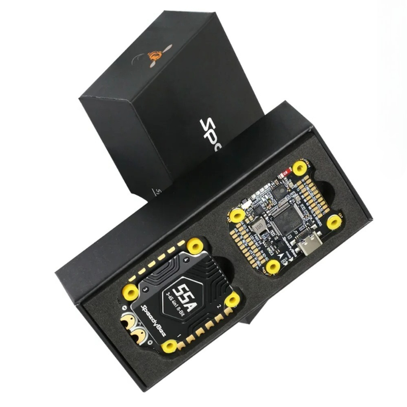 Speedybee F405 V4 Stack BLS 55A 4-in-1 ESC&FC iNAV Betaflight 設定 Bluetooth 3-6S FPV 5-8インチフレームドローンパーツ 1個