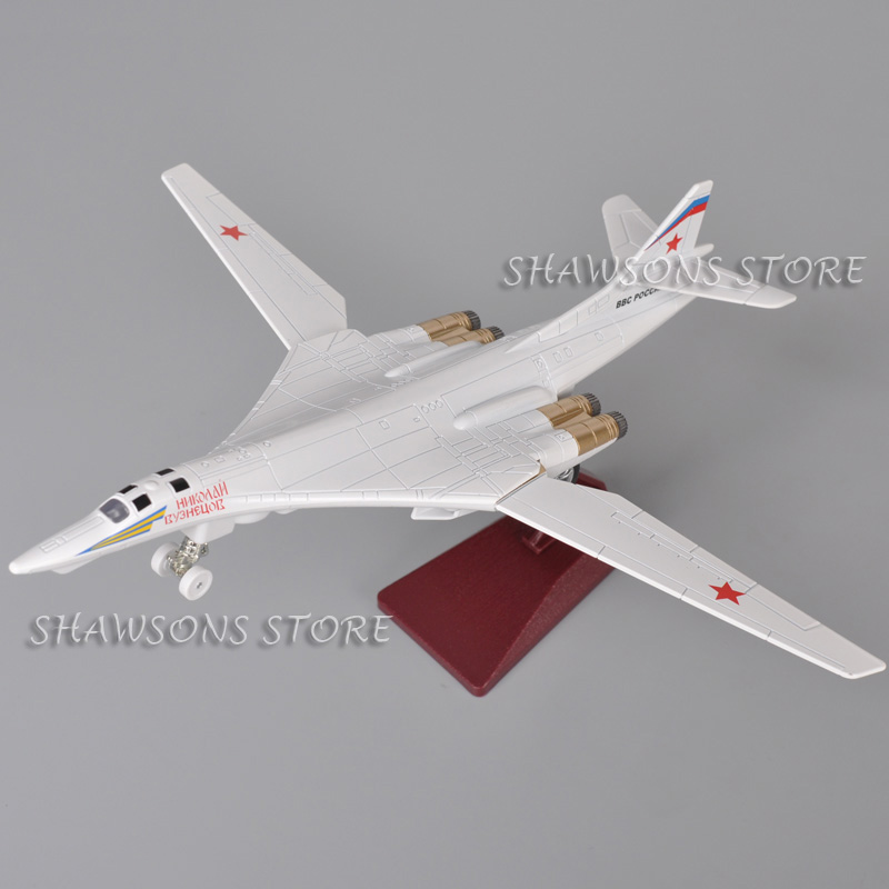 1:200 ダイキャストメタル軍用機模型玩具 Tu-160 戦略爆撃機ブラックジャックミニチュアレプリカサウンド