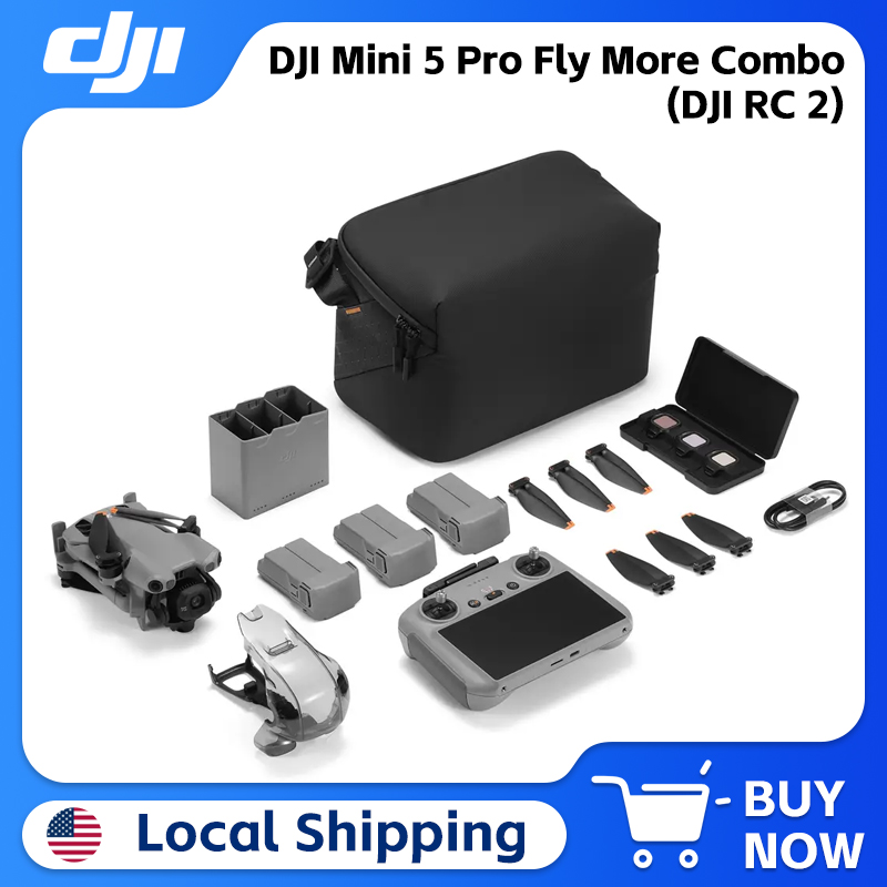 DJI Mini 5 Pro Fly More コンボ (DJI RC 2)