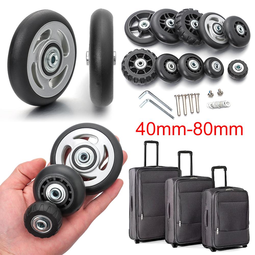 ネジ付き旅行荷物ホイールスーツケース部品車軸キャスターホイール修理キット荷物用ホイールを方向転換ホイールと交換