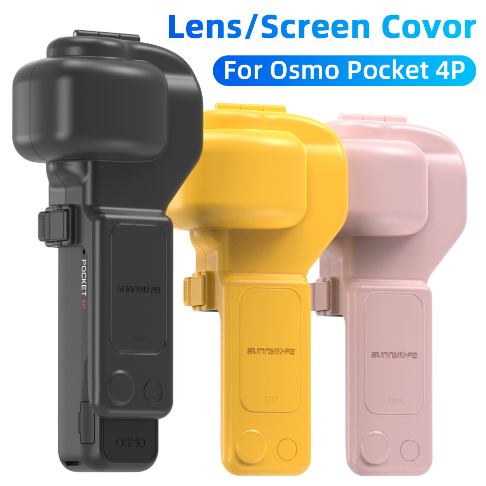 PC レンズスクリーンケース DJI Osmo Pocket 4P 用、統合スクリーンアンチスクラッチ超軽量保護カバー Pocket4 アクセサリー用