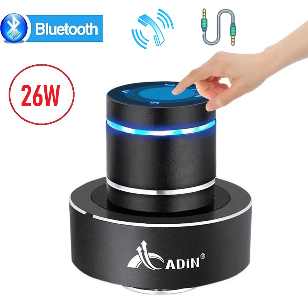 26 ワット Wifi 振動ポータブル Bluetooth スピーカーワイヤレスサウンドバーサブウーファースピーカー Bluetooth ネイバーコラム Adin 振動スピーカー
