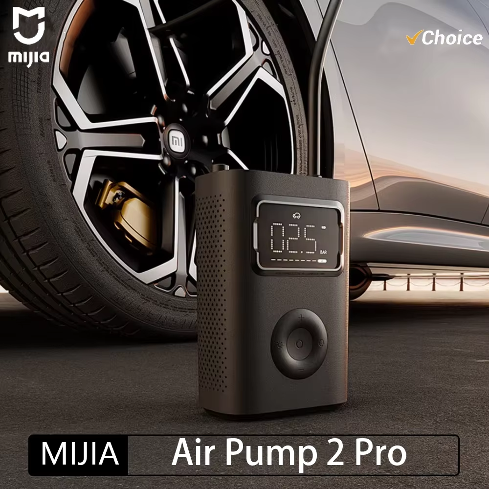 新しい MIJIA エアポンプ 2 プロポータブル電動エアコンプレッサー Mi インフレータブル宝物 150psi 高圧オートバイ車サッカー