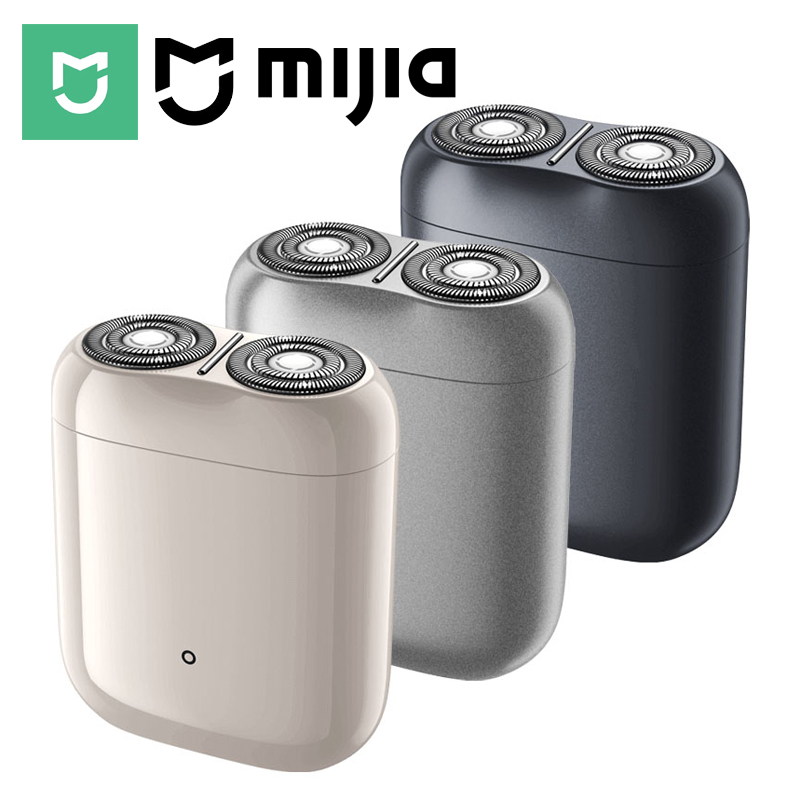 MIJIA S200 電気シェーバーポータブル IPX7 洗えるドライウェットかみそりひげトリマーカッター充電式男性用かみそり機