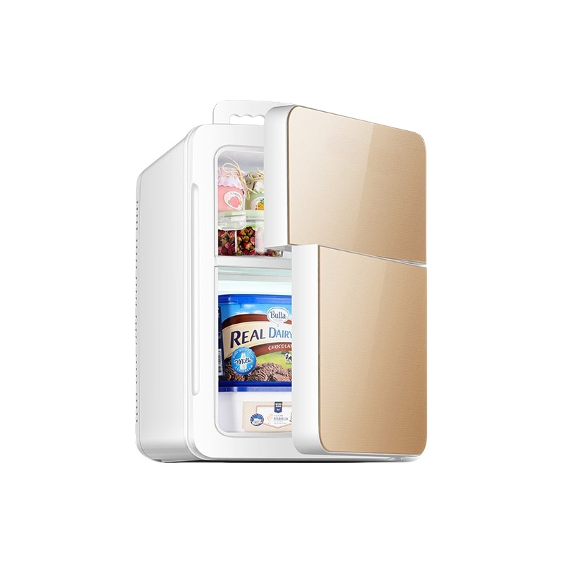 高品質 24L ミニ両開きドア家庭用冷蔵庫寮レンタル室用シングル小型冷凍庫工場卸売