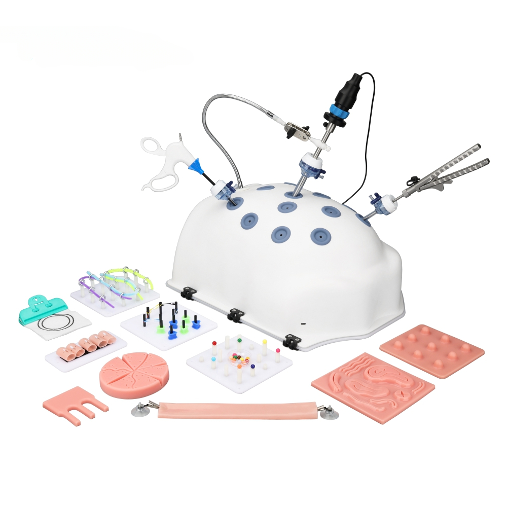 高シミュレーション腹腔鏡トレーナー腹腔鏡シミュレータートレーニングボックス 0/30 度 HD カメラモジュール教育機器