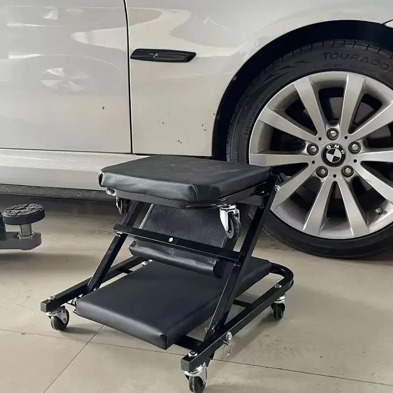折りたたみ車修理スツール自動車メンテナンス作業ベンチ椅子ベッド自動車ワークショップホイールローラーカークリーパーシートローラーシート天城