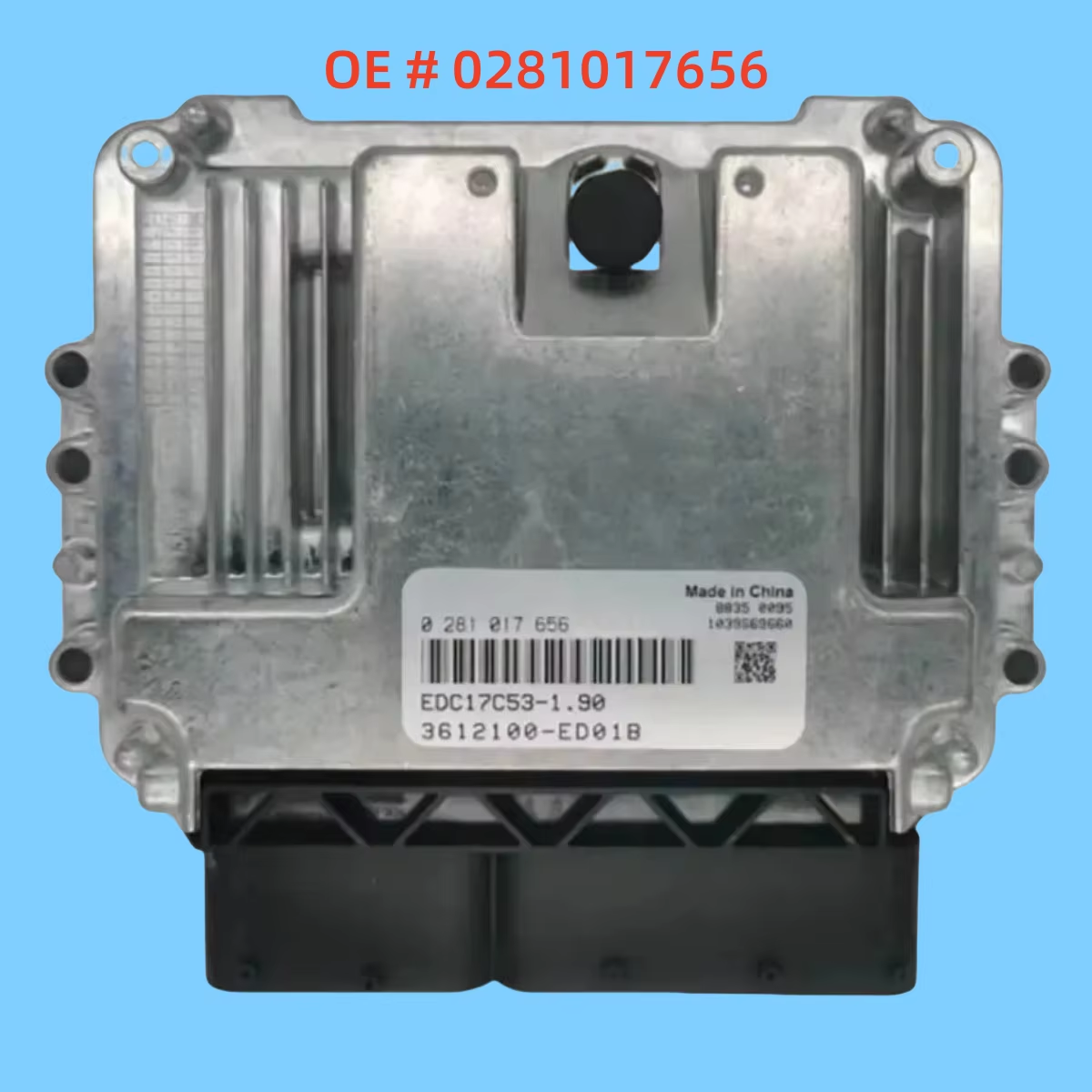 高品質の真新しい 0281017656 EDC17C53 エンジンコンピュータボード ECU 電子制御ユニット万里の長城