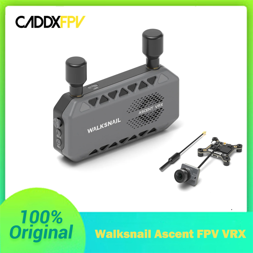 CADDX Walksnail Ascent FPVVRX レシーバー 5.8Ghz 6km すべての FPV ゴーグルと HDMI 入力付きディスプレイをサポート