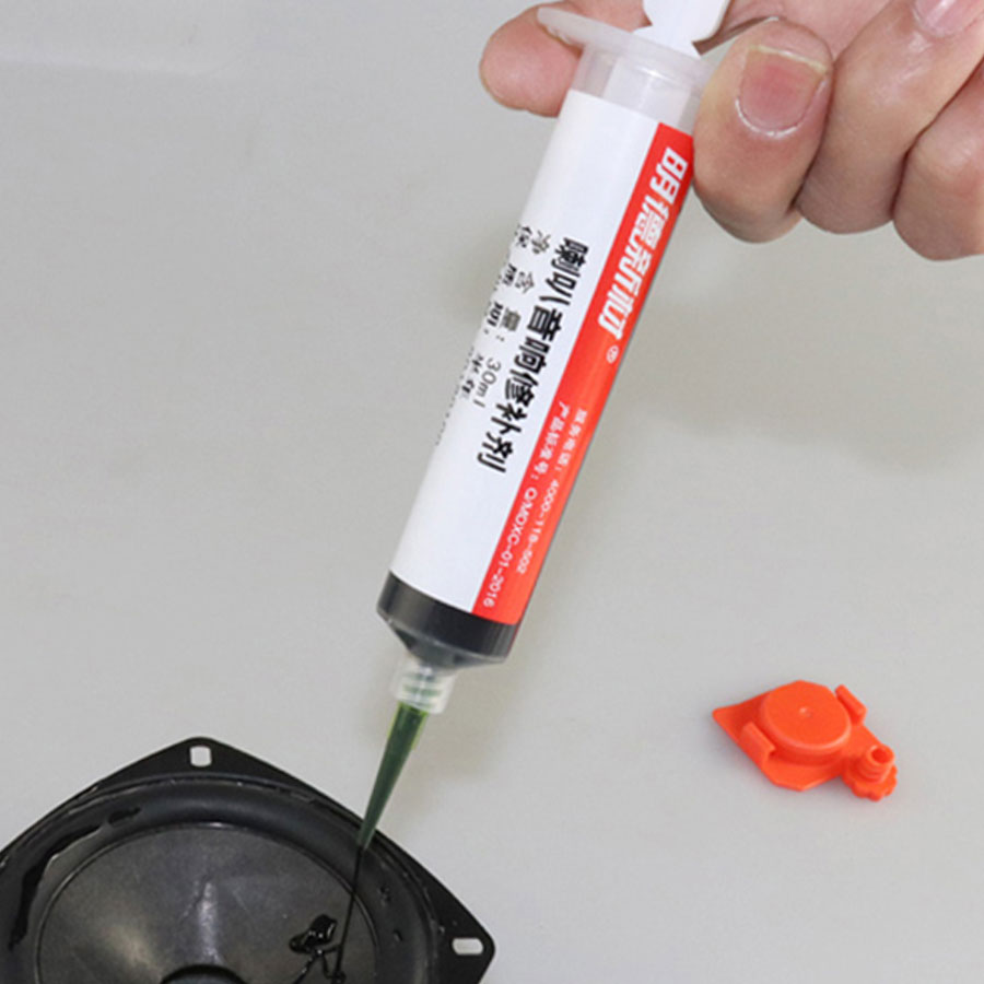 プロフェッショナルオーディオスピーカー修理接着剤泡紙トレイゴムエッジ布黒電子シールスピーカー修理接着剤 30 ミリリットル