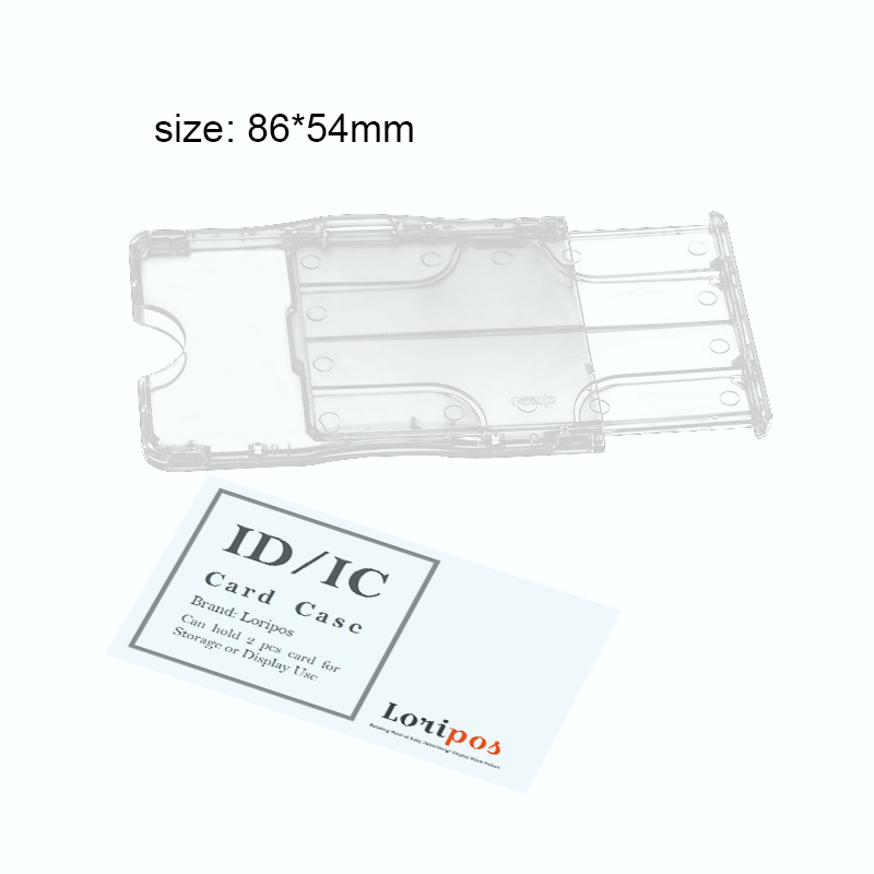 Abs ホルダー従業員名刺カバープラスチック労働証明書 ID バッジ ID ビジネスケース