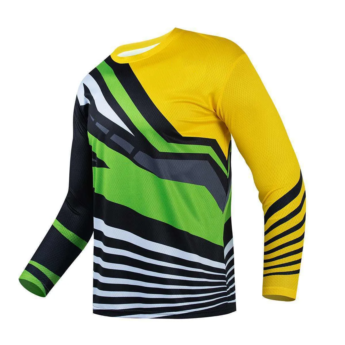 オートバイダウンヒルジャージ長袖マウンテンバイクシャツサイクリング服専門スポーツウェアオフロード自転車トップス