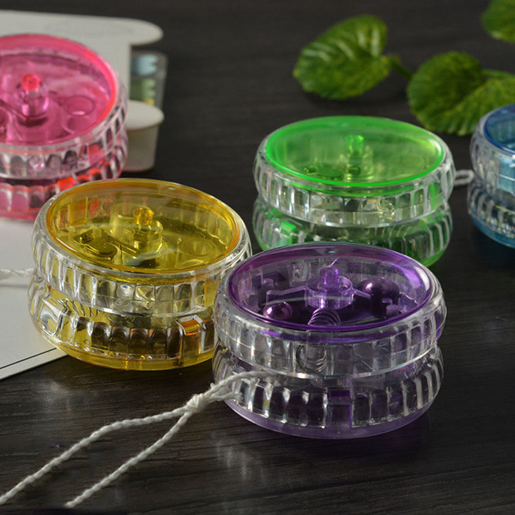 15 個発光ヨーヨーボール高弾性プラスチック点滅ヨーヨー誕生日パーティー賞品子供のための楽しいギフト