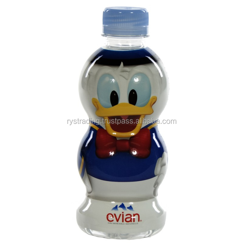 Evian マスコット フランス天然水 24x31cl ソースミネラルウォーター パッケージ化されたペットボトル ISO 認定 2 年間の飲料水 180