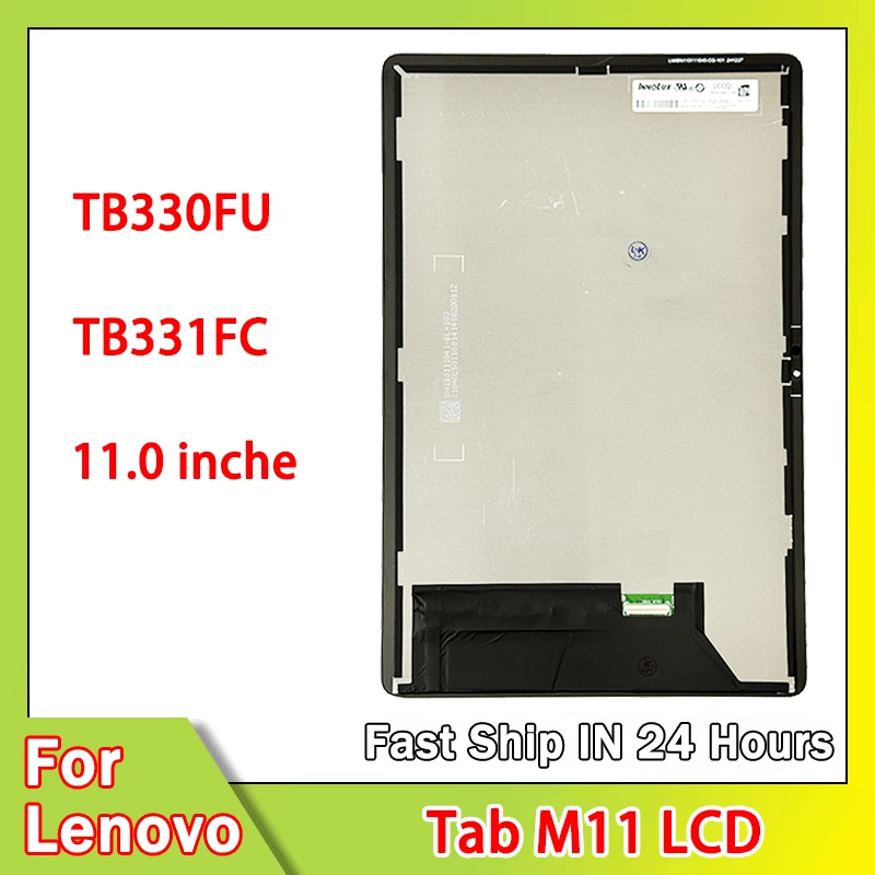 11 "インチレノボタブ M11 TB330FU TB331FC TB330XU Lcd ディスプレイタッチスクリーンデジタイザ Xiaoxin パッド 2024 タブディスプレイ