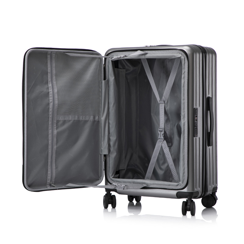 20 "24" 28" フロント開口部ポケットチェックイン L 荷物トロリー旅行スーツケースホイール付き工場直販
