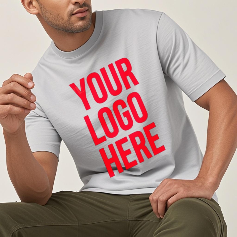 彼のために写真をアップロードしてください レトロ夏 Tシャツ あなたのロゴここにテキストデザイン 半袖 大きいサイズ 個性 クルーネック 大人