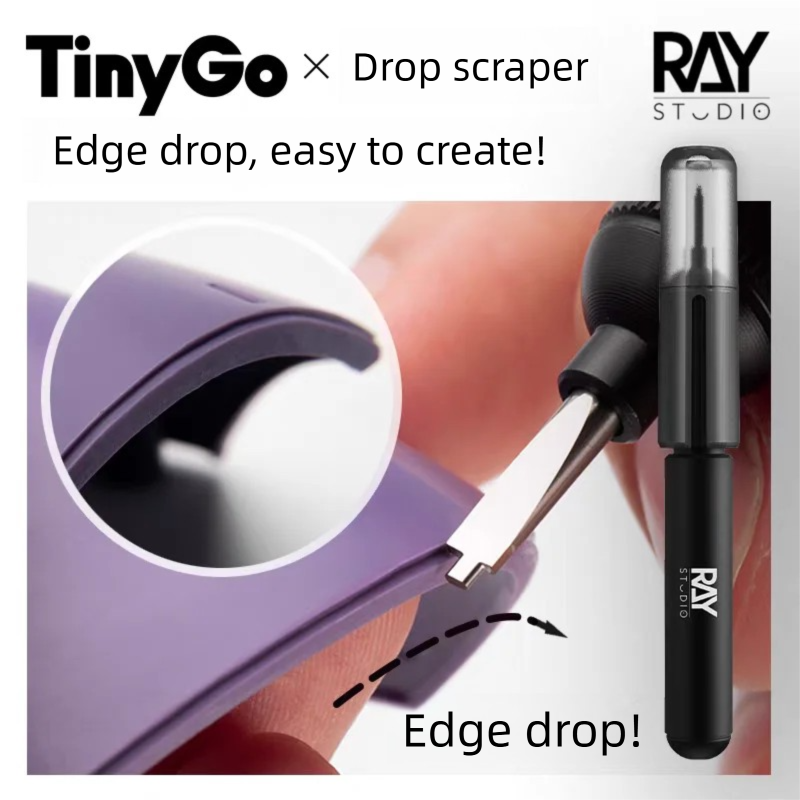Ray Tiny Go ドロップスクレーパー 0.2 ミリメートル-1.4 ミリメートルモデル作成曲線ステップスクレーパーキット趣味 DIY ツール