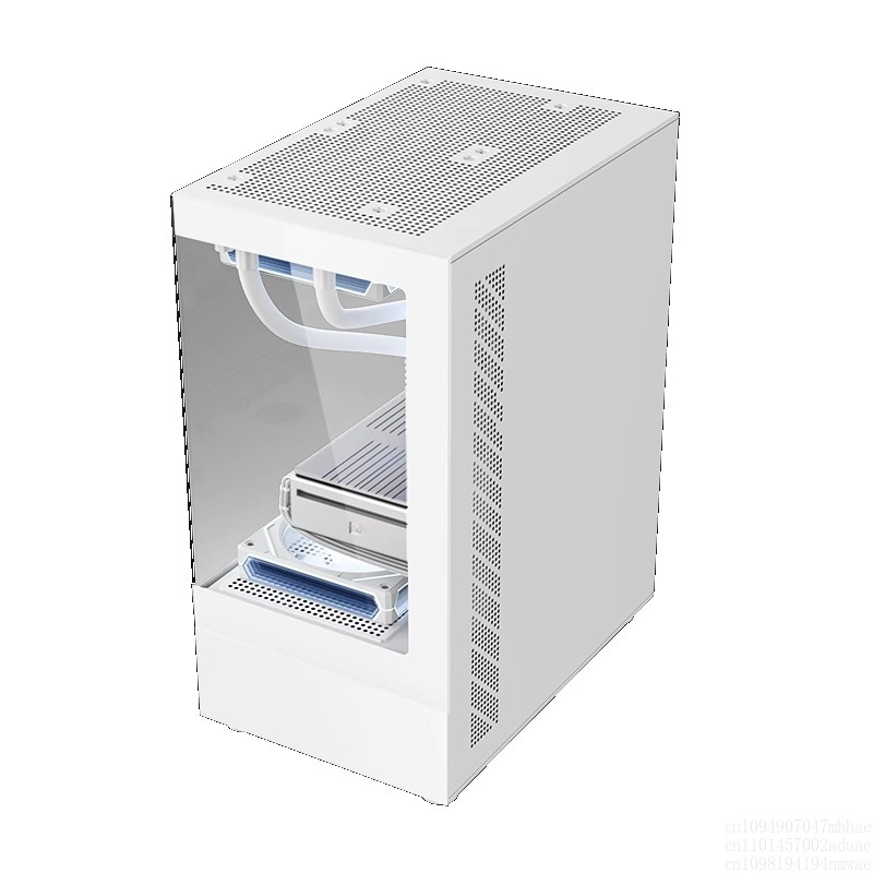 MINI コンピュータケース デスクトップコンソール Matx 水冷サイドスルーゲーム