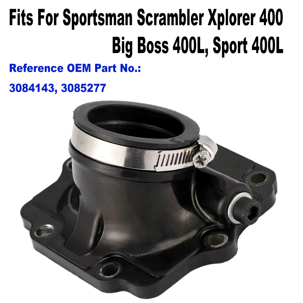 キャブレターアダプターインテークマニホールドブーツポラリススポーツマン 400 スクランブラー 400 エクスプローラー 400/Xpress スポーツビッグボス 400L 350L