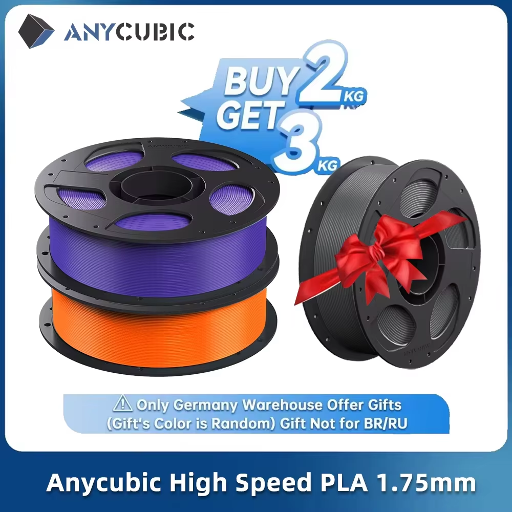 ANYCUBIC 1 キロ/ロール高速 PLA フィラメント 1.75 ミリメートルプラスチック 3D プリンタ用ゴム消耗品材料 ANYCUBIC KOBRA 2 シリーズ