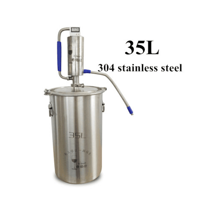愛好家のための 35L ミニ自作アルコール蒸留器密造酒蒸留機 - 醸造機械