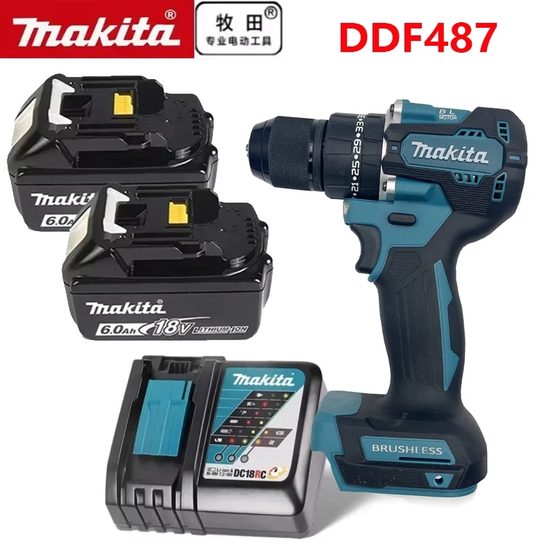 100% オリジナルマキタ 18V 6.0Ah バッテリー、マキタ BL1830、BL1830B、BL1840、BL1840B、BL1850 BL1860B 電動工具バッテリー用