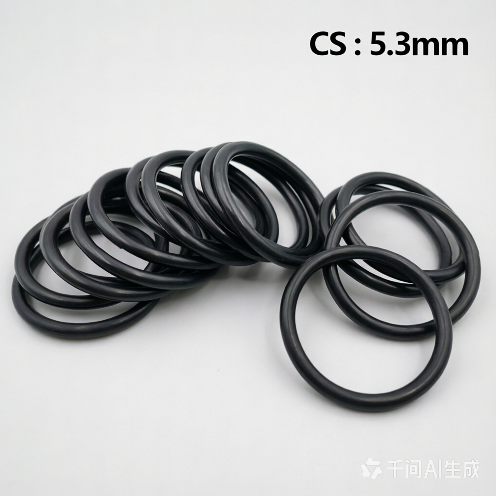 CS 5.3mm NBR O リング 90 硬度ラウンド O タイプシールワッシャーニトリルゴム耐食性オイルレジスト