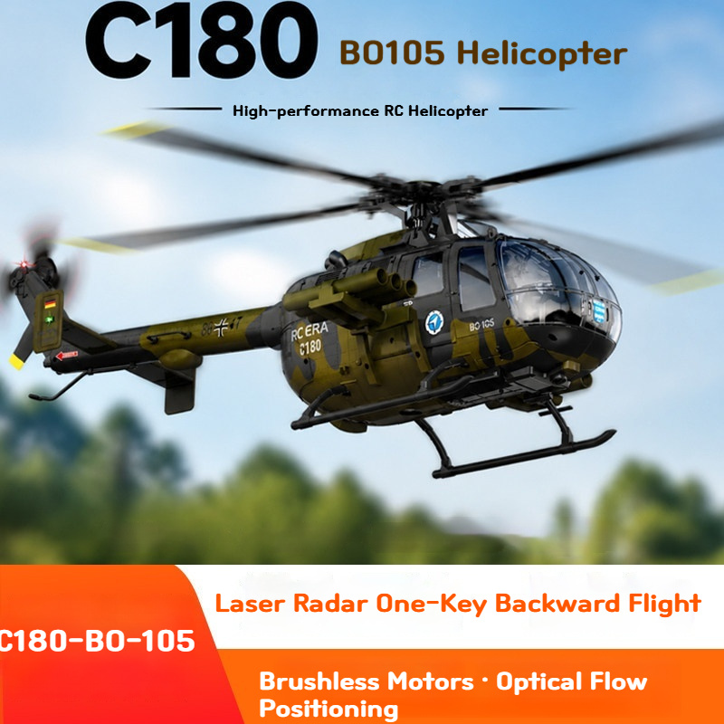 Rc 時代リモコンヘリコプター C180 BO105 チャンネルシミュレーションスタント反転飛行レーザーレーダー大人の趣味