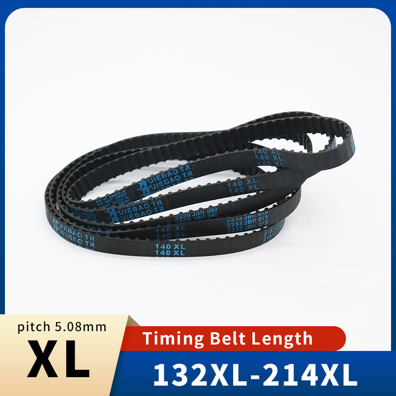XL タイミングベルト 132XL-214XL ピッチ = 5.08 ミリメートル XL ベルト幅 6 ミリメートル 8 ミリメートル 10 ミリメートル 13 ミリメートル 15 ミリメートル 20 ミリメートル XL レーザー彫刻 CNC ベルト XL タイミングベルト