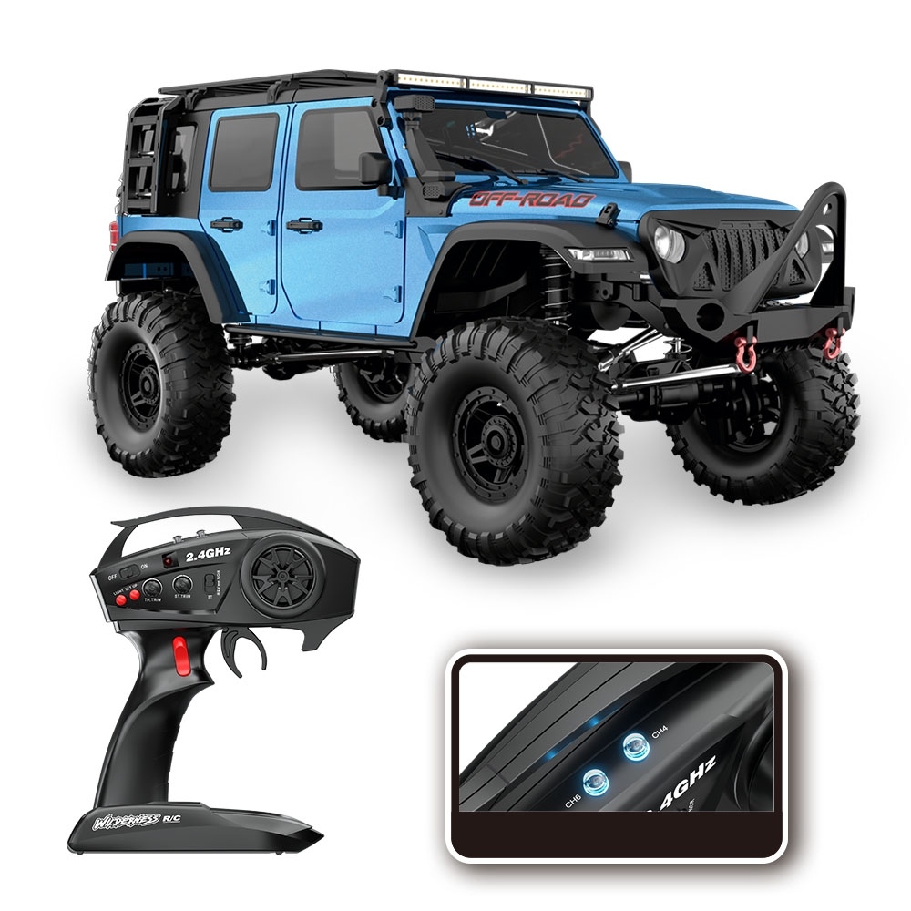 1/10 RC カー HB RTR R1011 リモートコントロール車両 2.4 グラム完全比例ロッククローラー LED ライト 4WD オフロードクライミングトラックのおもちゃ