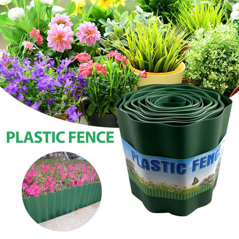 プラスチック芝生ボーダー フェンス 庭の芝生エッジ ボーダー フェンス ウォール ロール フェンス フェンス ウォール ロール ローリング フェンス プラスチック芝生ボーダー