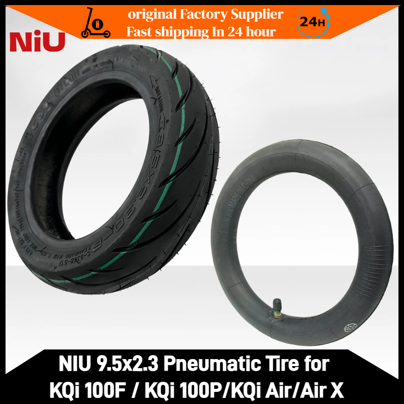9.5X2.3-6 CST 空気圧タイヤインナーチューブ交換ホイール部品 NIU KQi 100P KQi 100F KQi Air X 電動キックスクーター用