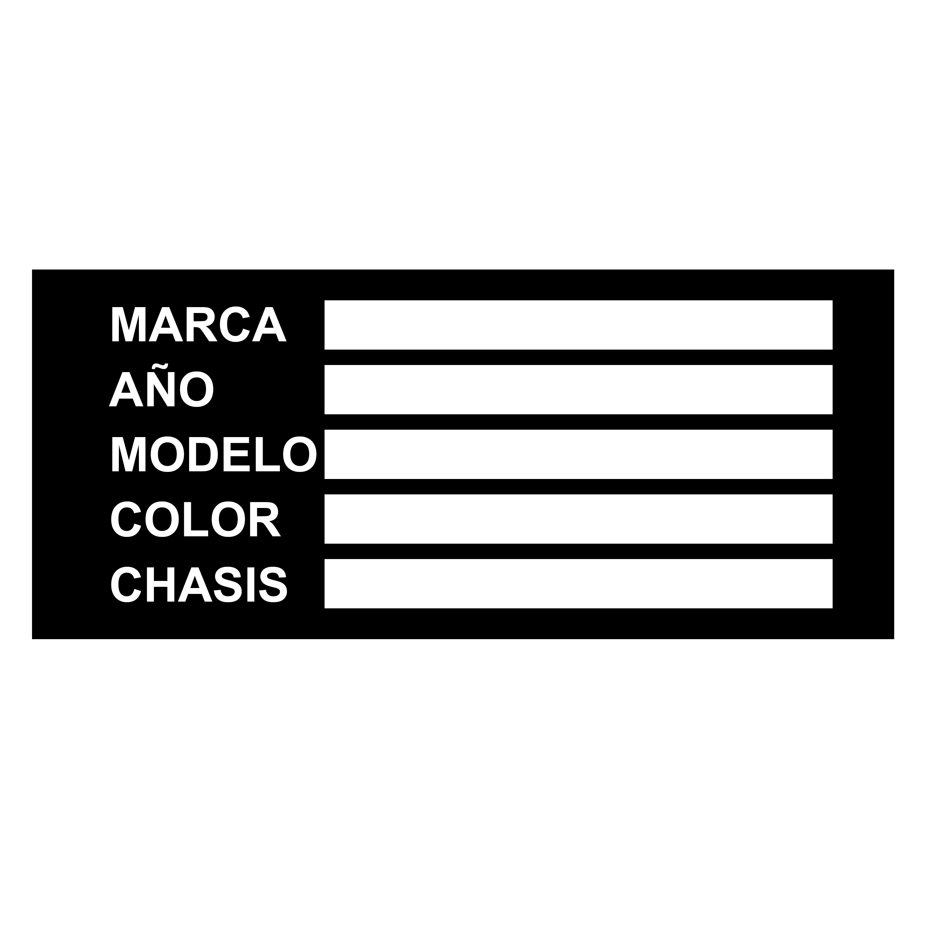 アルミニウム ブランクまたはカスタム彫刻トレーラー ウェイト プレート プラント フラットベッド ALL-VIN-CHASSIS-PLATES