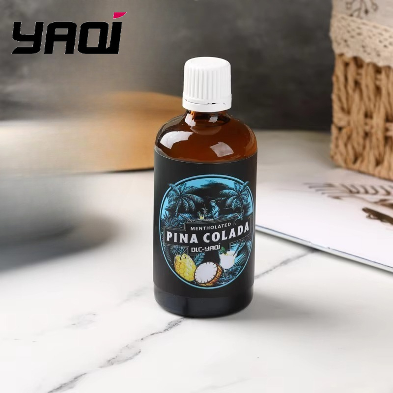 2026 YAQI PINA COLADA アフターシェイブ スプラッシュ、100ml アルコールフリー、さわやかなポストシェーブケア、男性用