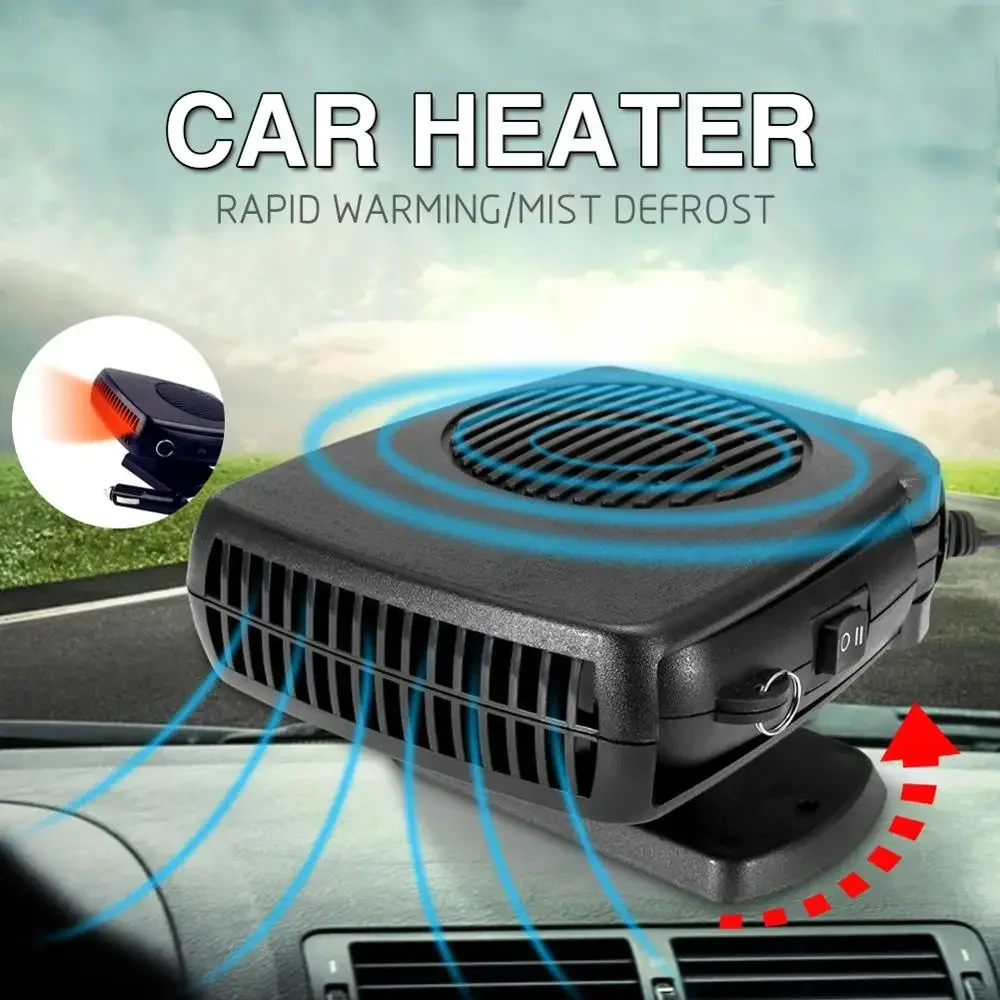 ポータブル 12 V/24 V 200 ワット 2 で 1 車セラミックヒータークーラードライヤーファン加熱デフロスターデミスター