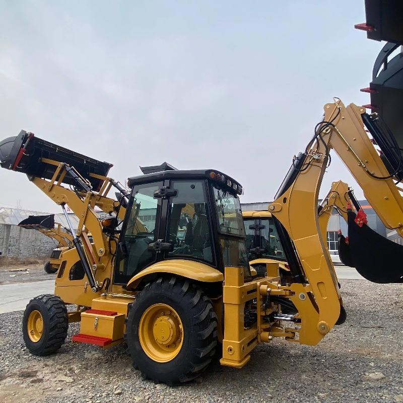 工場出荷時の価格ローダー掘削機トラクターバックホー掘削機ローダー大型 Retroexcavadora 4x4 バックホーフロントショベルリア掘削機
